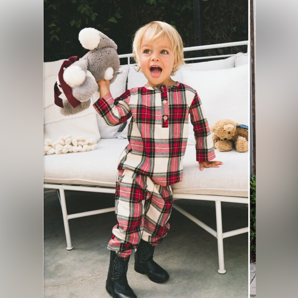 Show me your MUMU match your mama plaid bottom